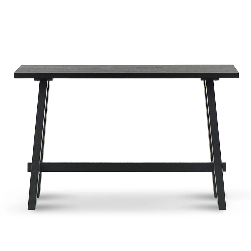 Murillo 1.2m Wooden Console Table - Full Black