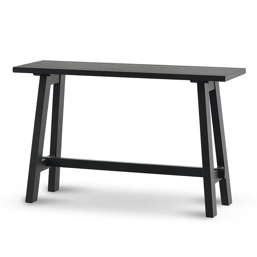 Murillo 1.2m Wooden Console Table - Full Black