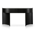 Sohvi Console Table - Textured Espresso Black