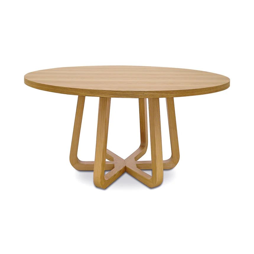 Jenna 1.5m Round Dining Table - Natural