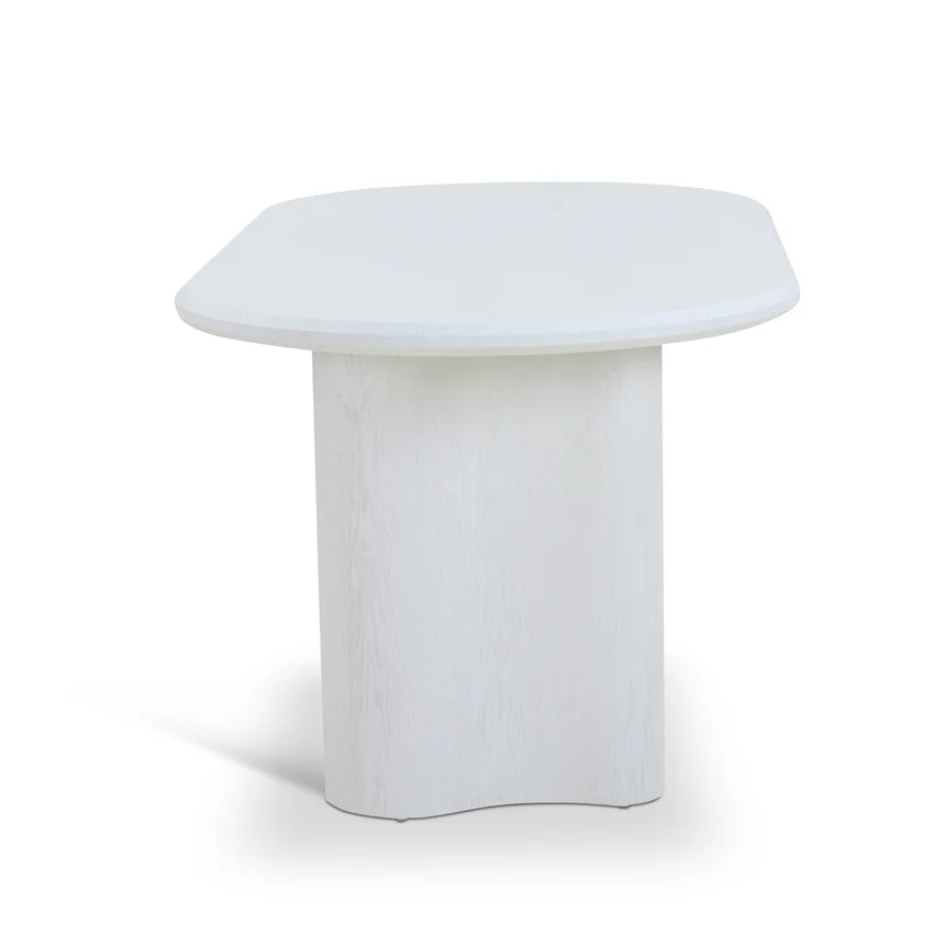 Marino 1.8m Oval Dining Table -White