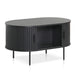 Dania 100cm Coffee Table - Full Black