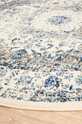 Evoke 251 White Round by Rug Culture