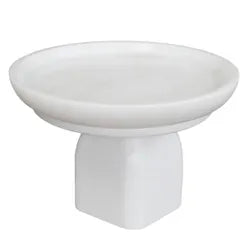 Edith Footed Bowl - small white 2