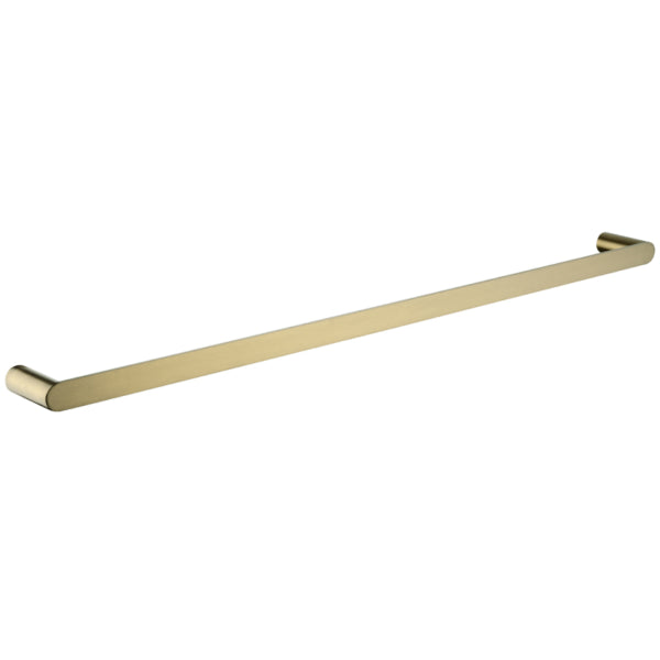 Esperia Brushed Yellow Gold 800mm Single Towel Rail