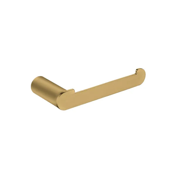 Esperia Brushed Yellow Gold Toilet Roll Holder