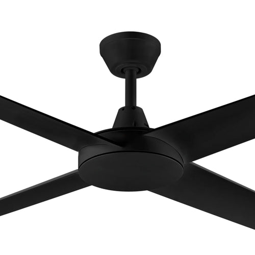 360 Fans Aspire AC Ceiling Fan 52" (132cm) Black