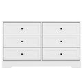 Artiss 6 Chest of Drawers - LEIF White