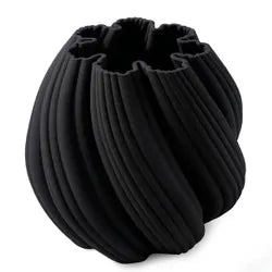 Grace Porcelain Vase - Large Black