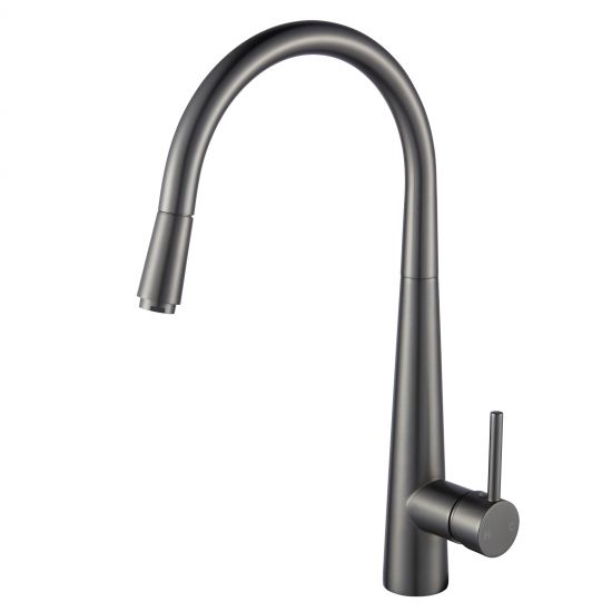 
Gun Metal Grey Pull Out Kitchen Mixer