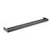 Gun Metal Grey Square Double Towel Rail