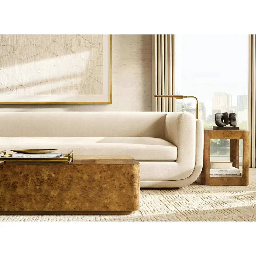 Modern Curved Velvet Sectional Sofa for Luxury Spaces