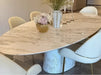 Tostone Luxurious Arabescato Corchia Marble Dining Table for Modern Homes