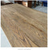 Modern Solid White Oak 8-Seater Dining Table, Durable Family Kitchen Furniture
