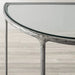 Luxurious Modern Marble Top Side Table with Sleek Metal Legs for Home and Hotel Decor