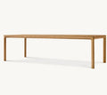 Luxury American Wooden Dining Table Set for Villa Guest House Club
