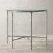 Luxurious Modern Marble Top Side Table with Sleek Metal Legs for Home and Hotel Decor