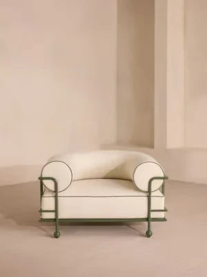 Modern Fabric Sofa Chaise for Living Room, Bedroom, Hotel Comfort