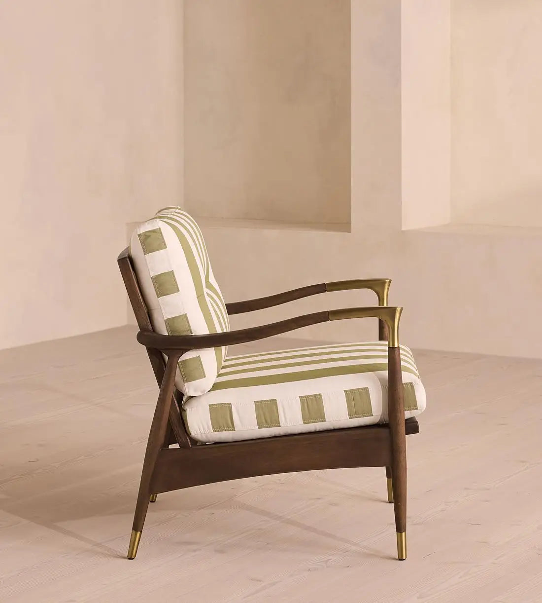 Modern Luxury Single Seat Outdoor Indoor Fabric Sofa Chair for Living Room