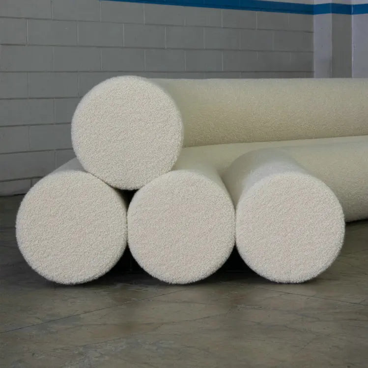 Modern Luxury Curved Velvet U-Shape Living Room Sectional Sofa Set