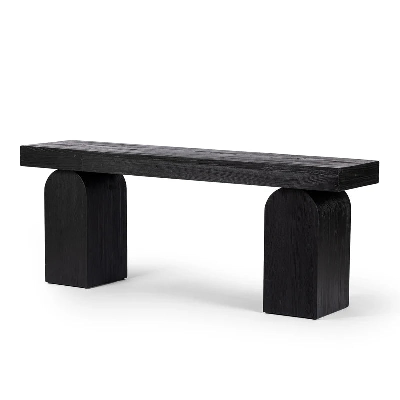 Modern Antique Solid Wood Entryway Hallway Decor Console Table