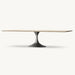 Elegant Marble Dining Set, Metal Legs, Customizable for Home & Restaurant