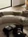 Luxury Cloud Curved Sofa: 3-Seater Modern Fabric Sectional for Ultimate Comfort