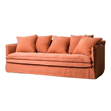 Modern Nordic Fabric Sectional 3-Seat Sofa with Luxury Slipcover Design