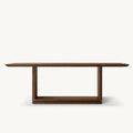 Elegant Solid Oak Modern Danish Dining Table: Home, Hotel, Restaurant Use