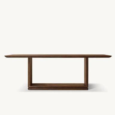 Elegant Solid Oak Modern Danish Dining Table: Home, Hotel, Restaurant Use