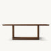 Elegant Solid Oak Modern Danish Dining Table: Home, Hotel, Restaurant Use