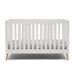 Versatile 5-in-1 Convertible Baby Crib: Adjustable Height, Toddler, Daybed, Full-Size