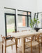 Premium Extendable Solid Oak Trestle Dining Table for Modern Homes