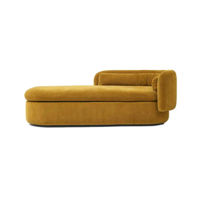 Premium Boucle Fabric Daybed Chaise Lounge for Modern Homes Office