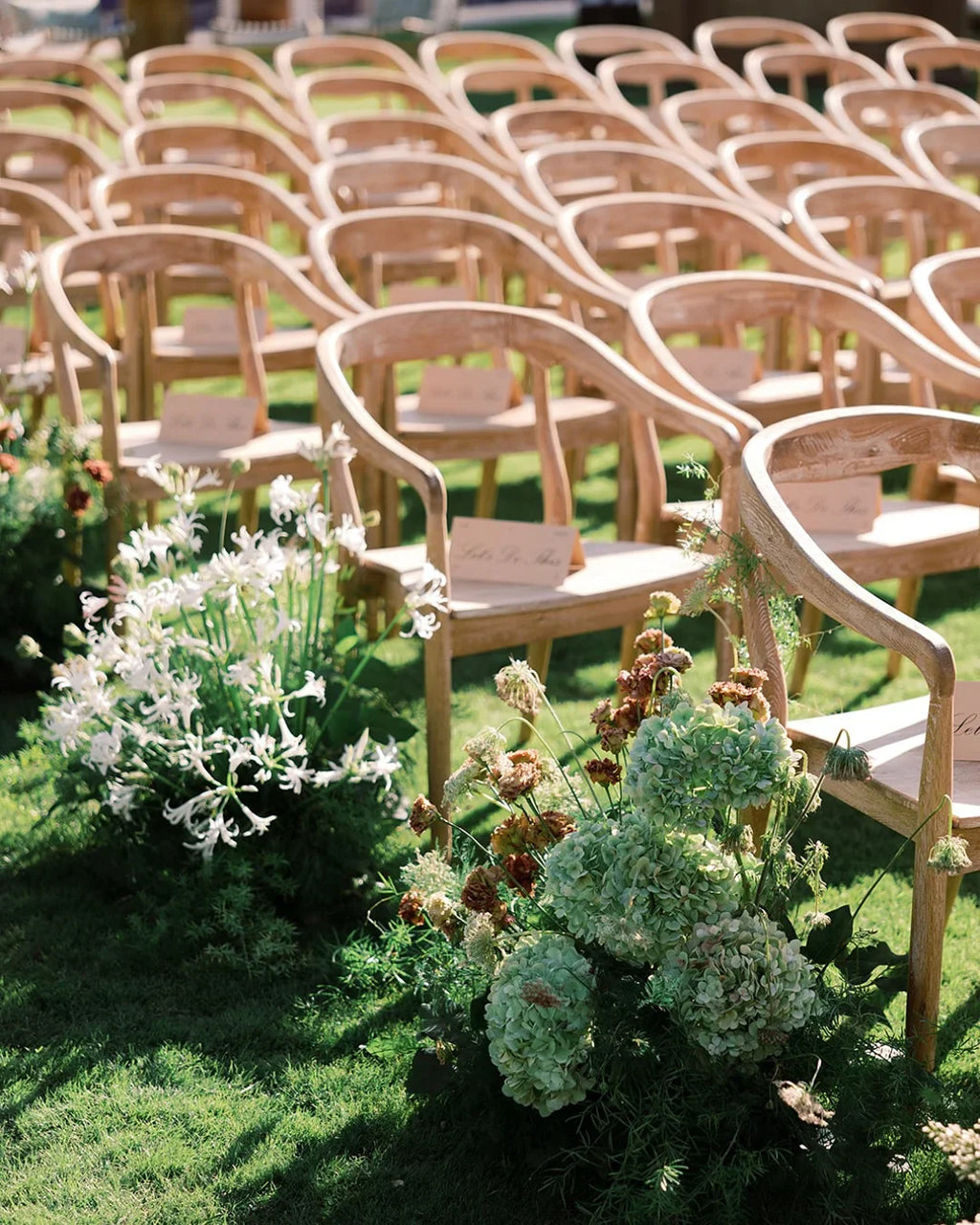 Elegant Nordic Solid Oak Wood Armchair, Handcrafted Bentwood Dining & Event Chair