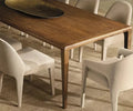 Elegant Square Solid Wood Dining Table – Customizable for Restaurants, Villas & Hotels