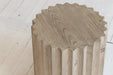 Recycled Pine End Table Stool - Modern Living Room Accent Furniture
