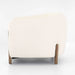 Modern Upholstered Tub Accent Chair for Indoor Living Room Seating Comfort