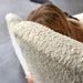 Elegant White Boucle Nordic Wing Back Armchair for Modern Living Rooms