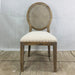 Elegant French Louis XV Oak Dining Chair - Cane Back Antique Style