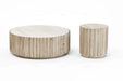 Stylish Midcentury Recycled Pine Coffee Table for Modern Living Spaces