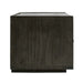 Modern Black Oak 2-Drawer Soft Close Luxury Bedroom Nightstand