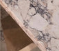 Luxurious Natural Calacatta Viola Marble Console Table for Elegant Living Spaces