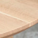 Elegant Solid Oak Wood Rectangular Dining Table for Home & Events