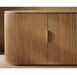 Modern Luxury Solid Oak Wood Sideboard Cabinet with 4 Drawers