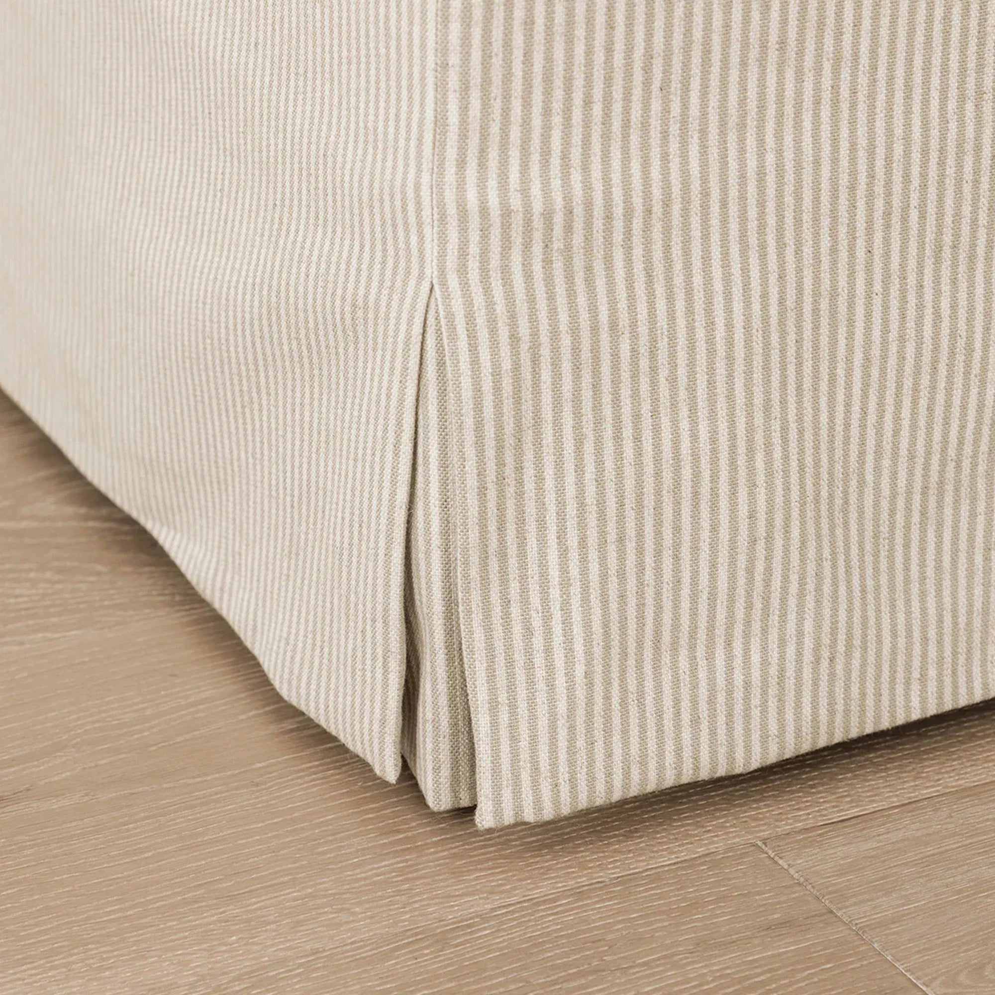 Washable Linen Desk Chair with Cushion for Dining Room or Accent Seating