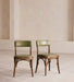 Modern Solid Wood Armless Dining Chair Customizable Home Furniture