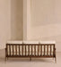 Modern Luxury Fabric Single Chaise Lounge Sofa Chair with Solid Oak Legs