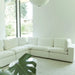 Modern Luxury White Down Feather Modular Cloud Sectional U-Shape Sofa