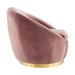 Buttercup Velvet Swivel Accent Chair, Modern Design for Living Room Comfort